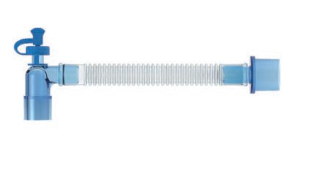 Трубка з'єднувальна Flexi-Lock 15 мм (mm), кутовий з'єднувач з еластичною заглушкою, зі з'єднувачами 22 мм (mm) F і 15 мм (mm) F/22 мм М (Виробник: FLEXICARE)